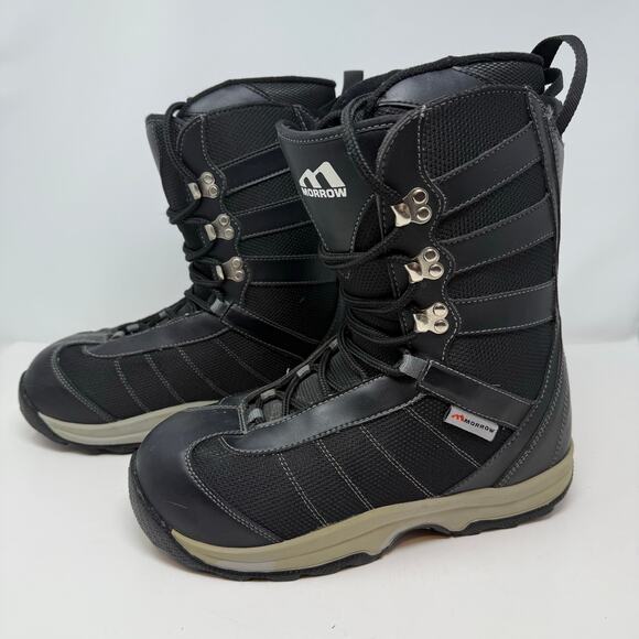 Morrow Other - Morrow Snowboarding Boot Men's 8 Black Shock Absorbing Cushioning Adjustable